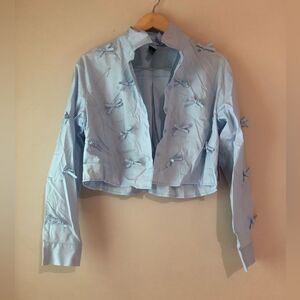 📳Wild Fable | NEW Blue Ribbon Top